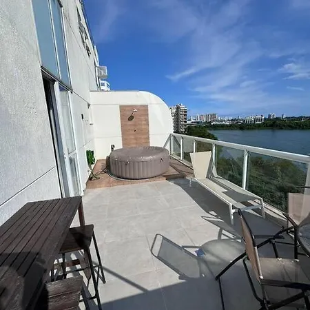 Cobertura Linear, 3 Quartos, Peninsula Rio de Janeiro Exterior photo