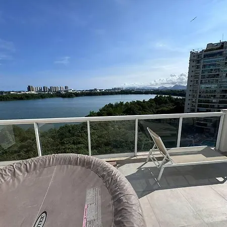 Cobertura Linear, 3 Quartos, Peninsula Rio de Janeiro Exterior photo